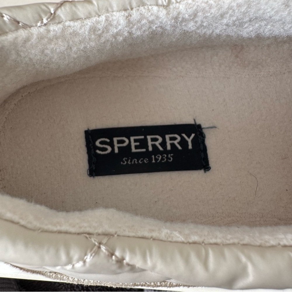 Sperry Ivory Moc-Sider Nylon Solid Casual Shoes Size 8.5 Style STS87046 - Picture 14 of 16